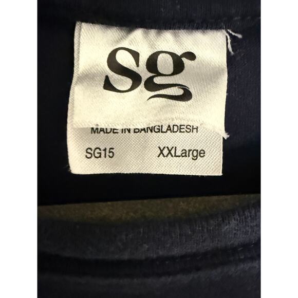 University of Frankfurt Germany Graphic T-Shirt Navy XXL Cotton Casual Tee - Picture 4 of 5